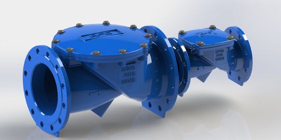 DN50-700 스윙 플렉스 체크 밸브 (EPDM 씰 재질, 플랜지 PN16 엔드 연결, 수도관 유량 제어용)