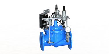 블루 RAL 5005 NSF61 SS304 내부 부품과 EPDM 시트와 함께 물 제어 밸브