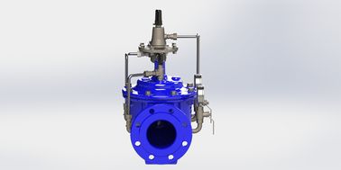 수동 작동 SS304 파일럿 물 흐름 제어 밸브 EPDM 밀폐 재료 밀폐
