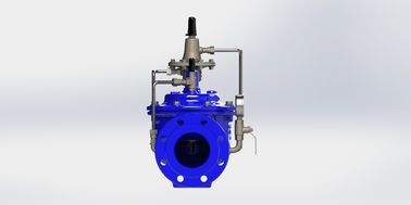 스테인리스 스틸 파일럿 흐름 제어 밸브 EPDM 밀폐 수동 작동 0-80 ° F 온도 범위 PN10/16/25