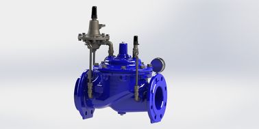 블루 Ral5005 EPDM 밀폐 A400 흐름 제어 밸브 SS304 파일럿