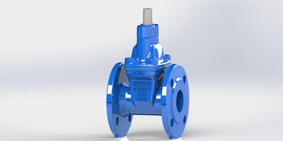 압력 관리를 위해 SS304 스테인리스 스틸과 블루 RAL 5005 NSF61의 EPDM 고무 물 제어 밸브
